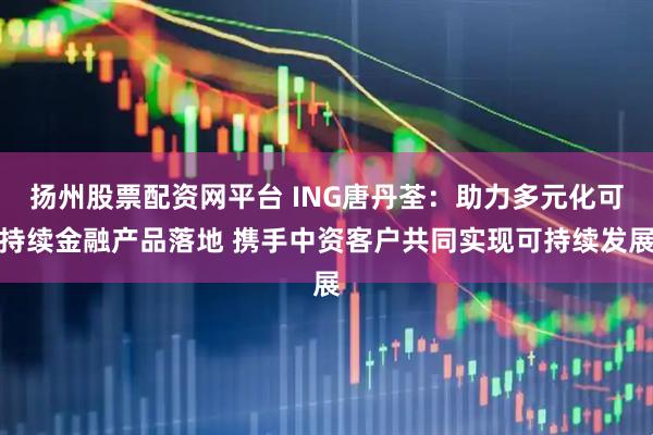 扬州股票配资网平台 ING唐丹荃:助力多元化可持续金融产品落地 携手中资客户共同实现可持续发展