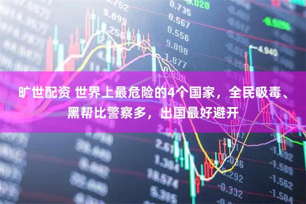 旷世配资 世界上最危险的4个国家，全民吸毒、黑帮比警察多，出国最好避开